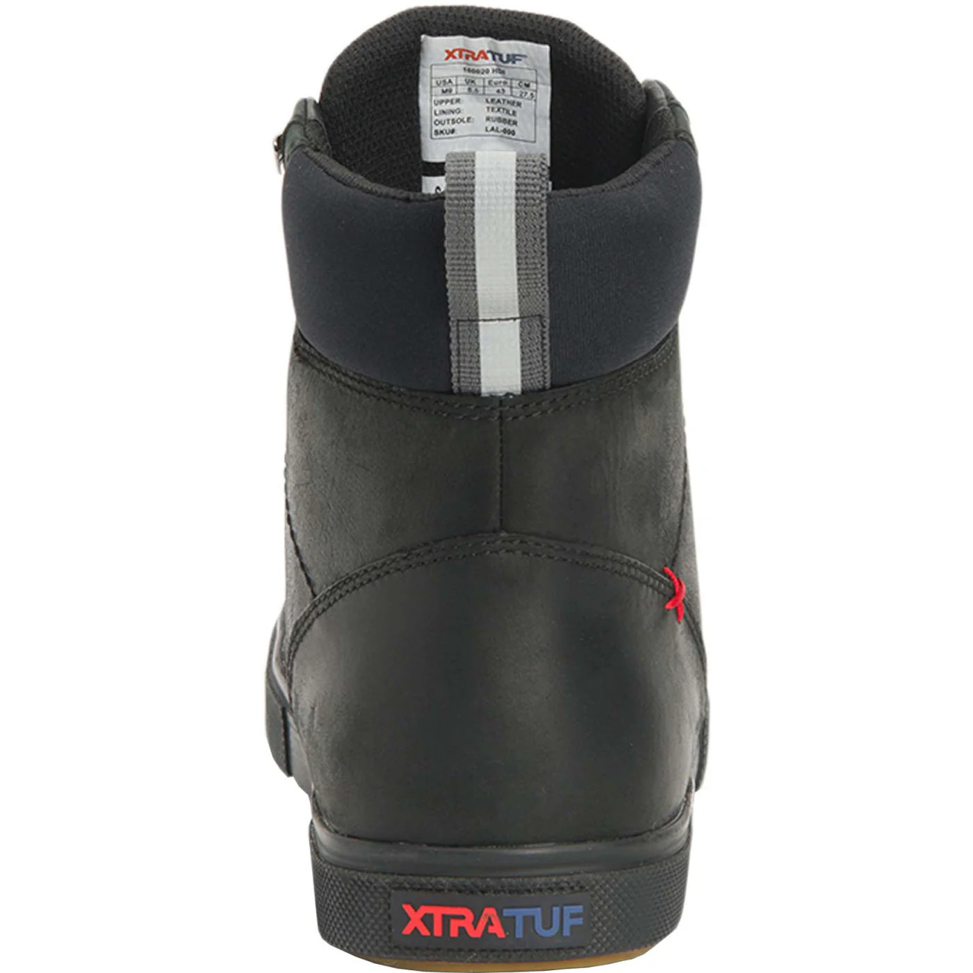 Men's Leather Lace Ankle Deck Boot - Image 5