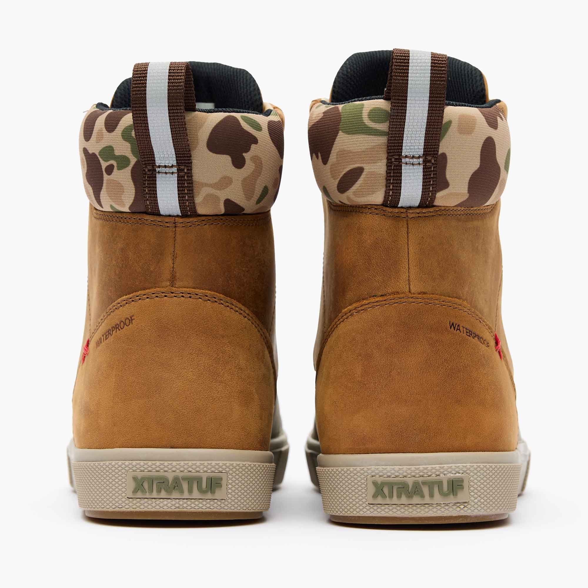 Men's Leather Lace Ankle Deck Boot - Image 6