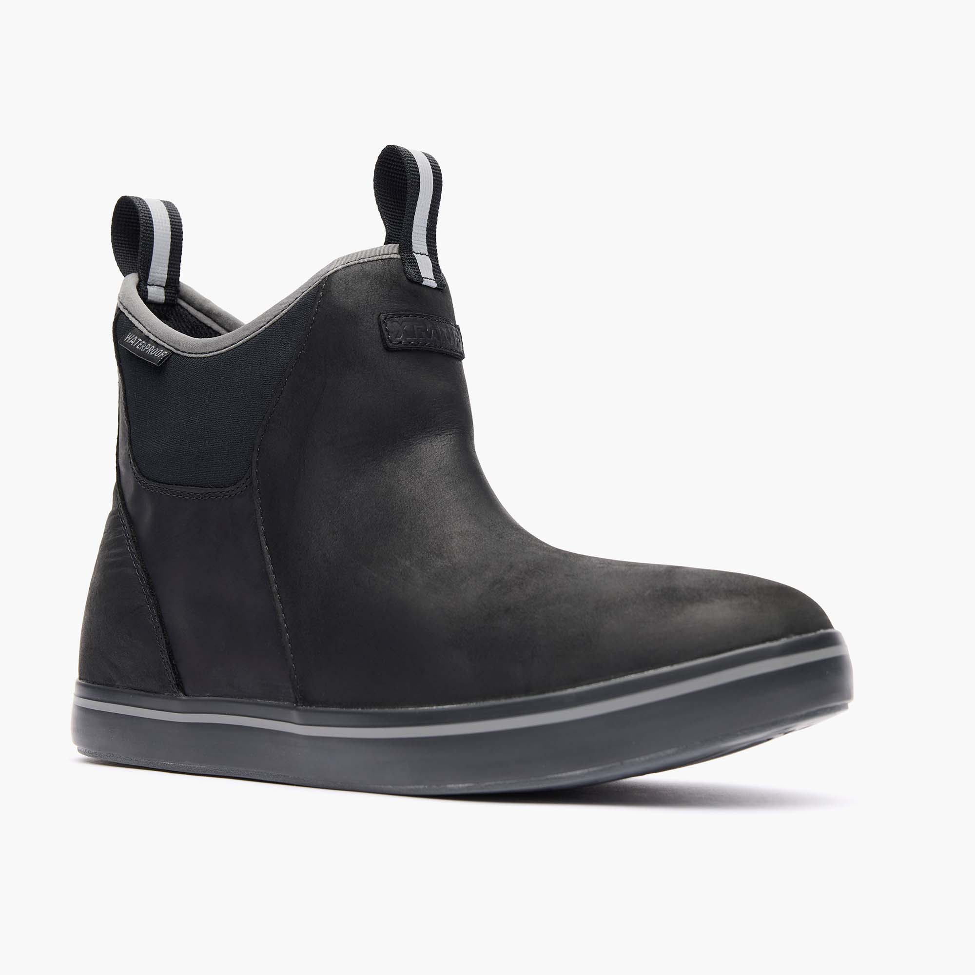 Men's Leather Ankle Deck Boot