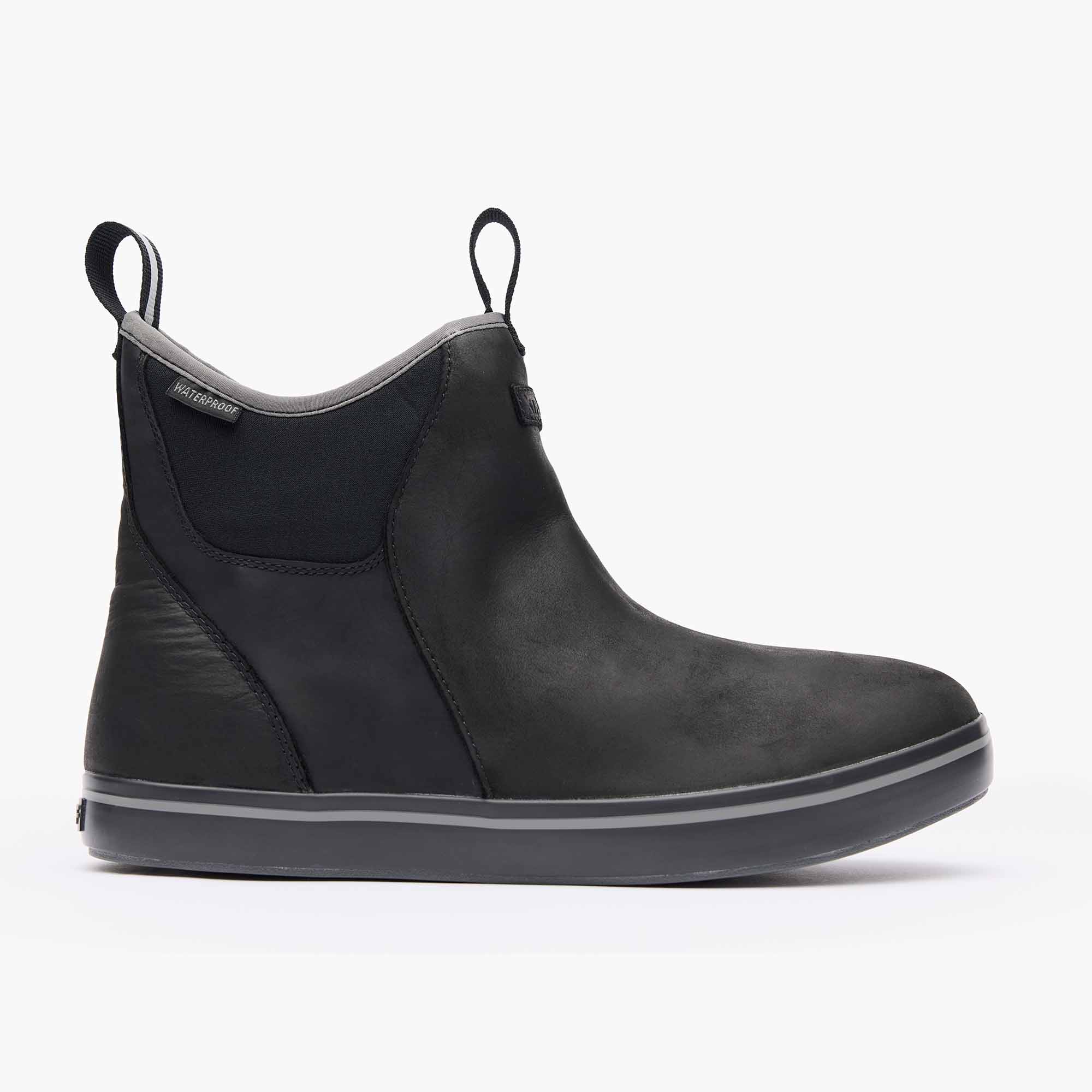 Men's Leather Ankle Deck Boot - Image 3