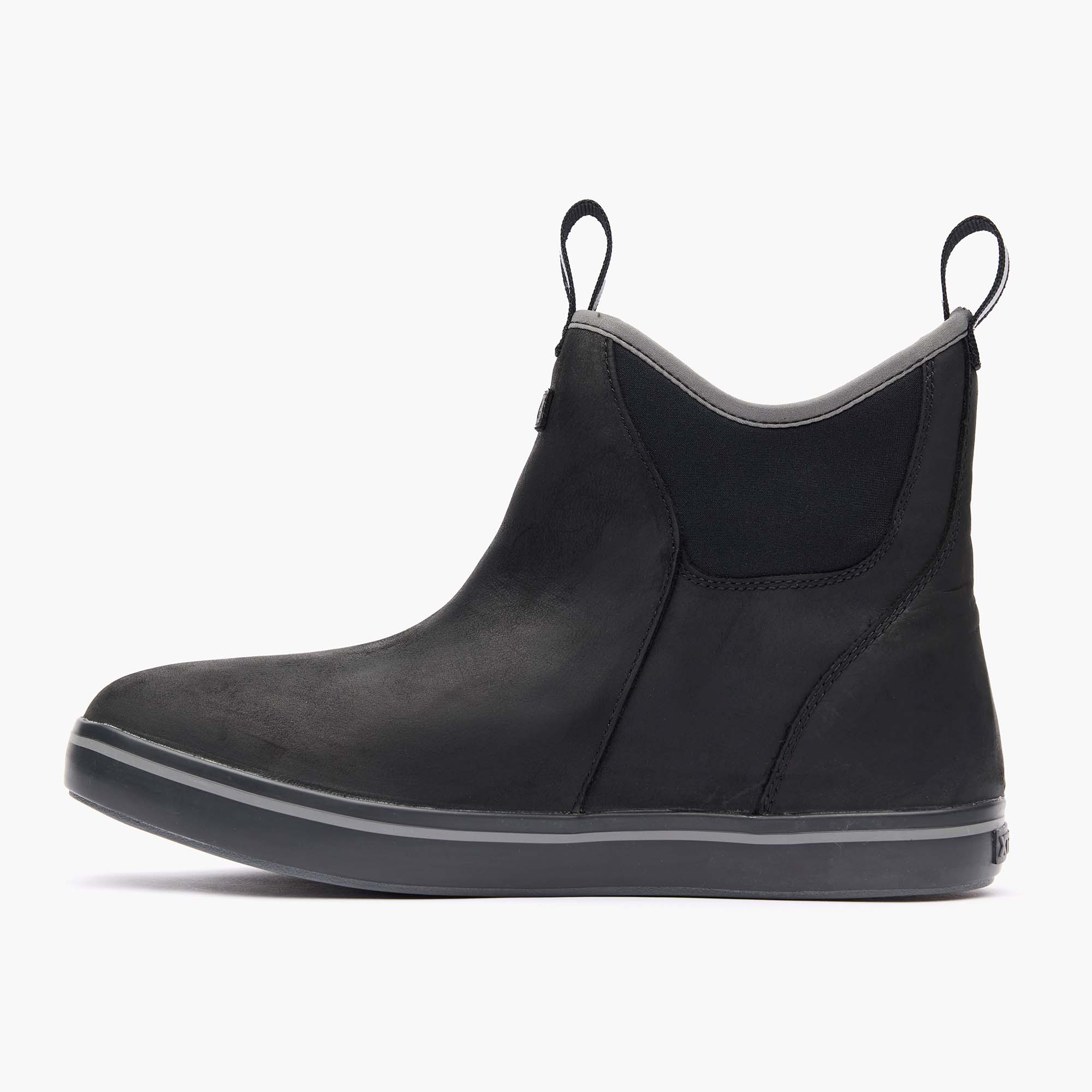 Men's Leather Ankle Deck Boot - Image 4