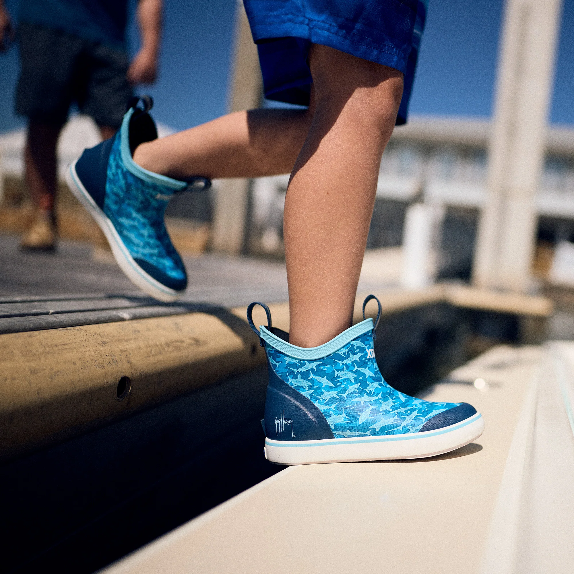 Little Kids Ankle Deck Boot Guy Harvey - Image 2