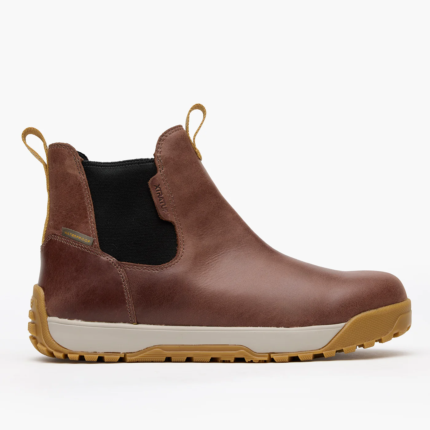 Men's Waterproof Leather Ankle Deck Boot - Image 3