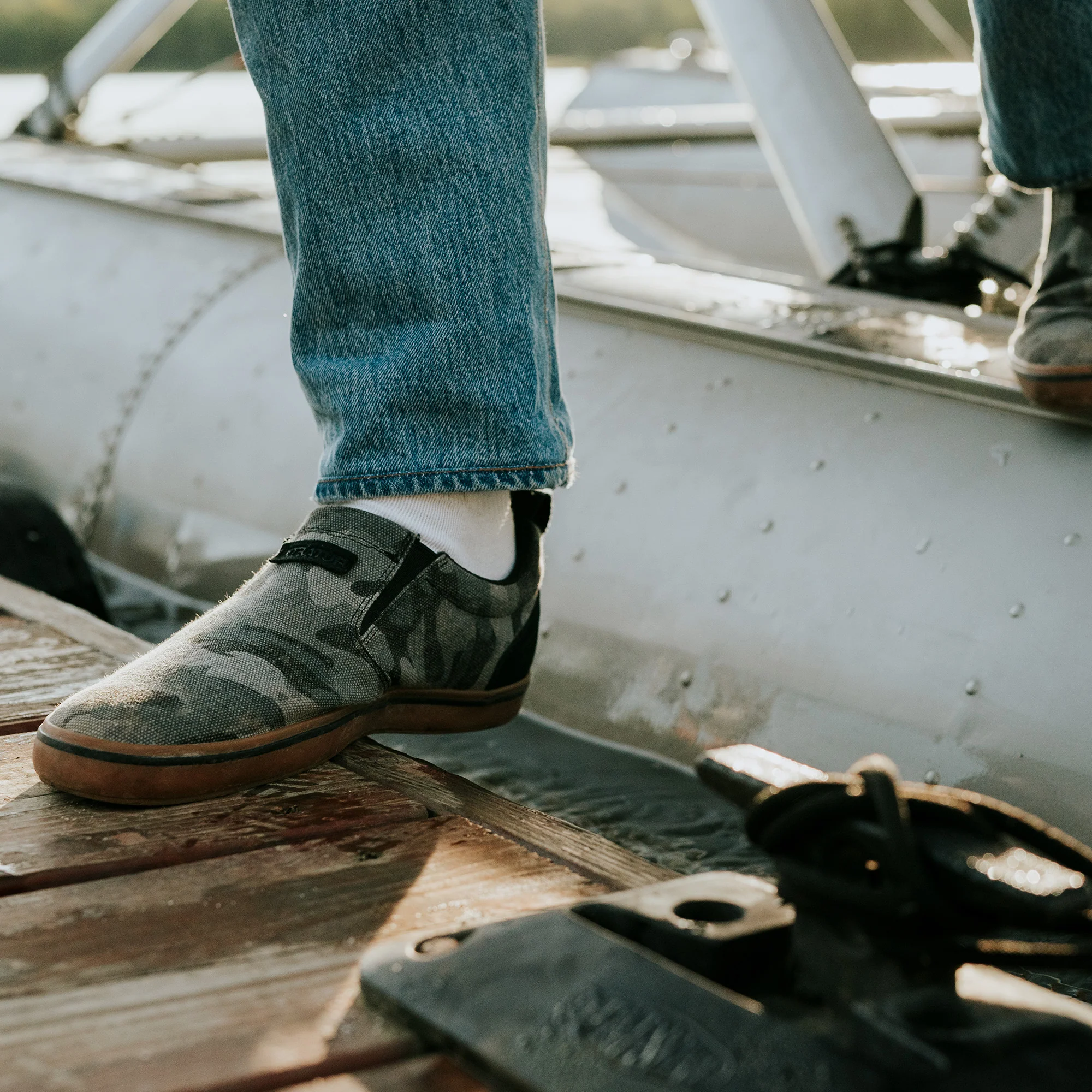 Men's Canvas Sharkbyte Deck Shoe - Image 2