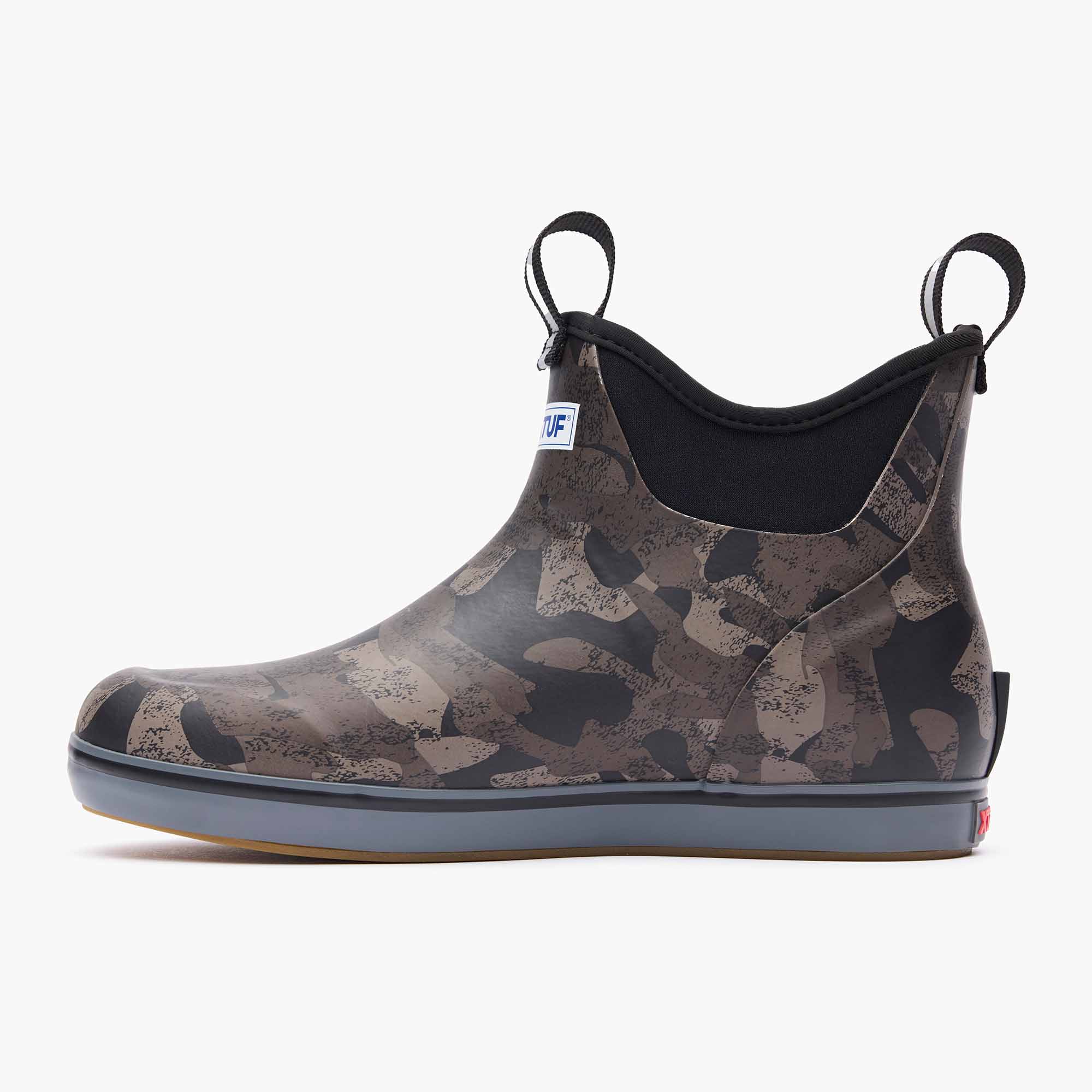 Women's Black Camo Ankle Deck Boot - Image 4