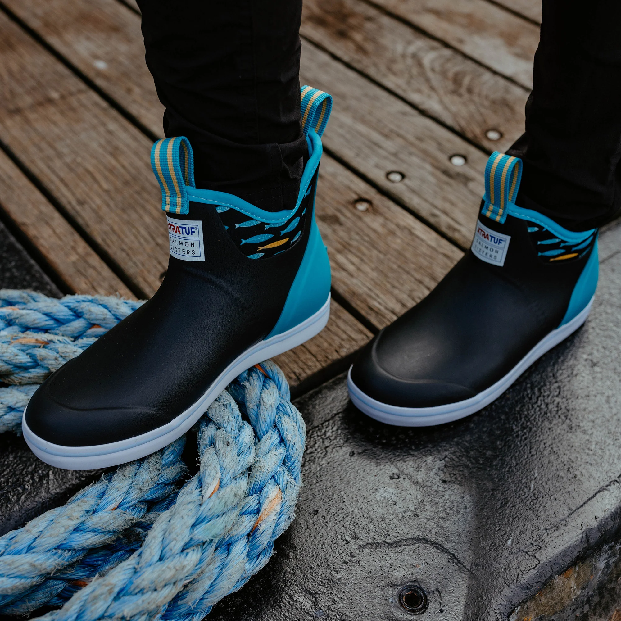 Women's Salmon Sisters Ankle Deck Boot - Image 2