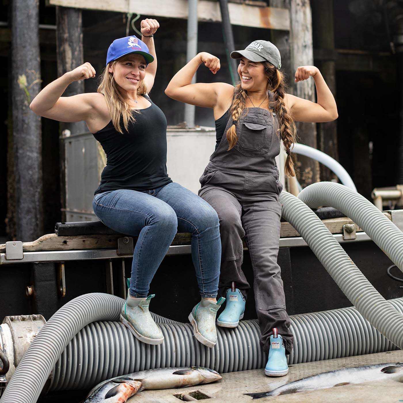 Women's Salmon Sisters Ankle Deck Boot - Image 2
