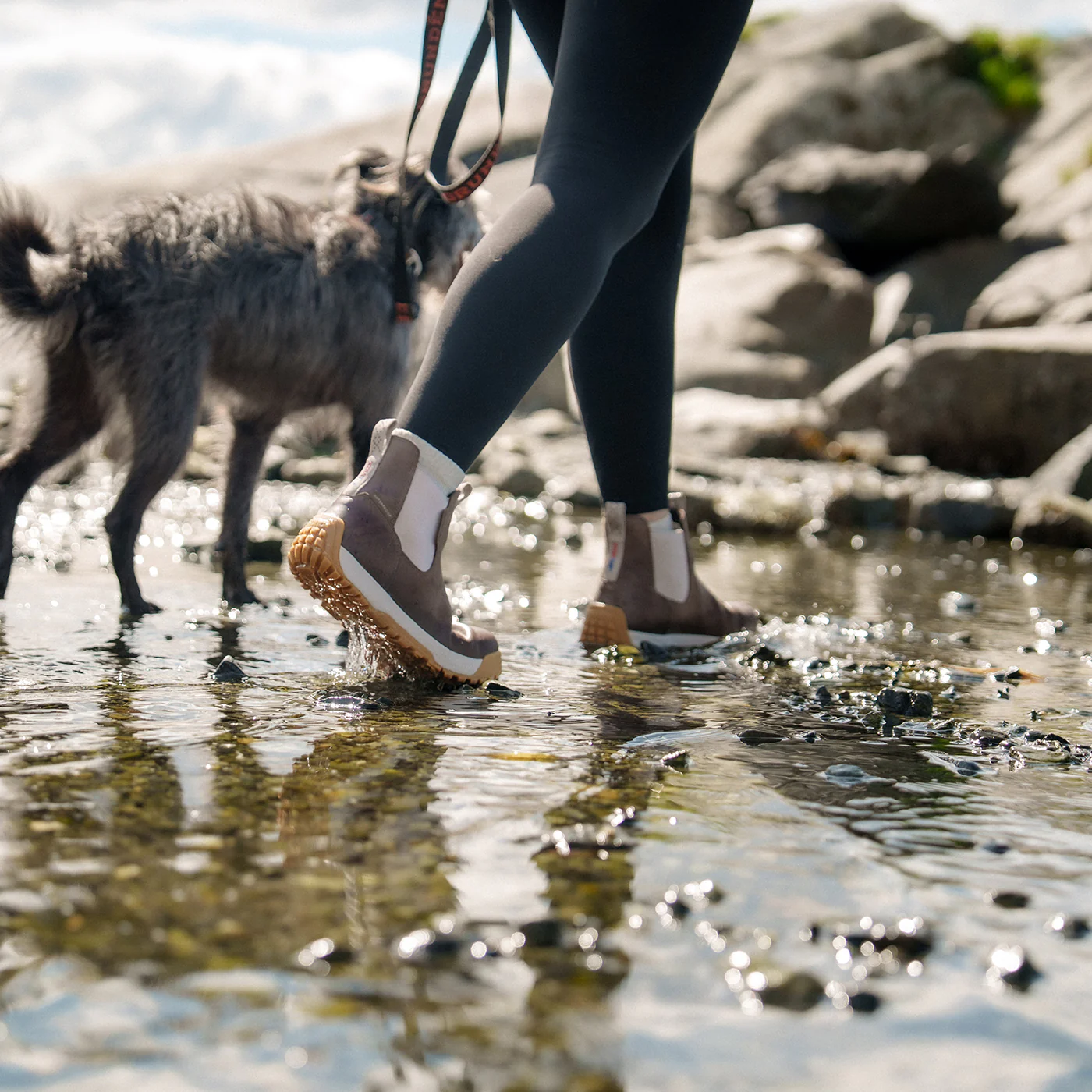 Women's Waterproof Leather Ankle Deck Boot - Image 2