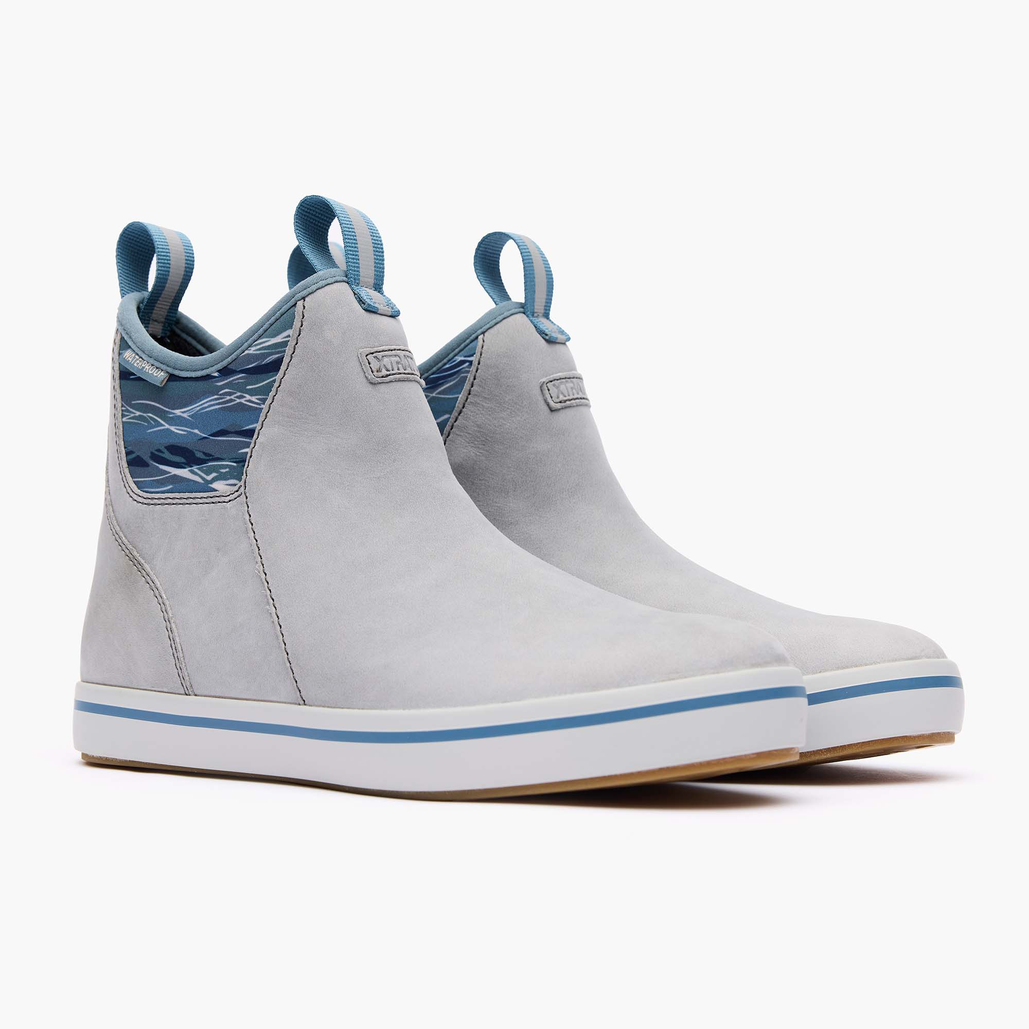 Women's Leather Ankle Deck Boot - Image 7