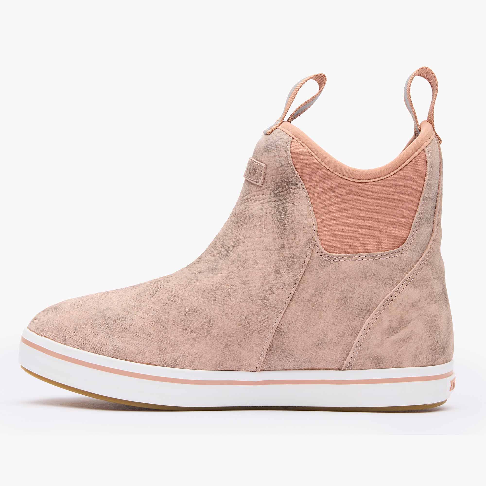 Women's Leather Ankle Deck Boot - Image 4